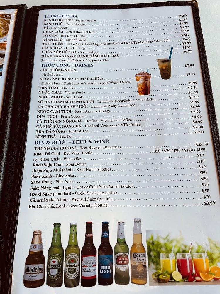 99999 Restaurant - Phở Út Nô Menu image 3